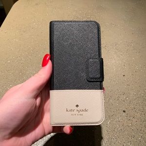 Leather wrap iPhone 6s, 7, and 8 folio iPhone case